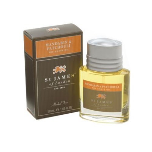 St. James of London St. James Mandarin & Patchouli Pre-Shave Oil St. James of London St. James Mandarin & Patchouli Pre-Shave Oil