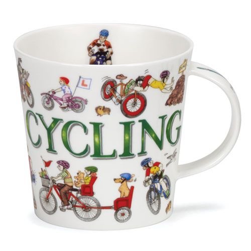 Dunoon Cairngorm Sporting Antics Cycling Mug Dunoon Cairngorm Sporting Antics Cycling Mug