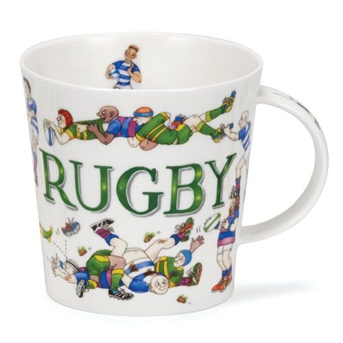 Dunoon Dunoon Cairngorm Sporting Antics Mug - Rugby Dunoon Dunoon Cairngorm Sporting Antics Mug - Rugby