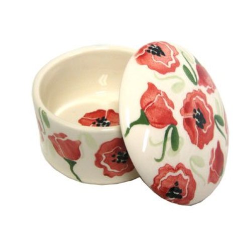 Peregrine Pottery Peregrine Pottery Poppy Small Box Peregrine Pottery Peregrine Pottery Poppy Small Box