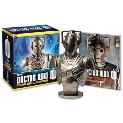 Doctor Who Doctor Who Cyberman Bust & Illustrated Book Doctor Who Doctor Who Cyberman Bust & Illustrated Book