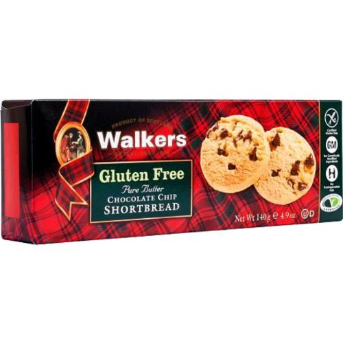 Walker's Shortbread Co. Walkers Gluten Free Shortbread - Chocolate Chip Walker's Shortbread Co. Walkers Gluten Free Shortbread - Chocolate Chip