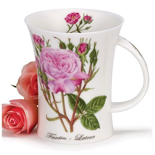 Dunoon Dunoon Richmond Rosa Botanica Mug - Fantin-Latour Dunoon Dunoon Richmond Rosa Botanica Mug - Fantin-Latour