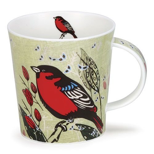 Dunoon Dunoon Lomond Wilderness Red Bird Mug Dunoon Dunoon Lomond Wilderness Red Bird Mug