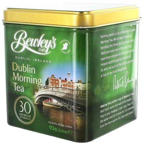 Bewley's Tea of Ireland Bewley's Dublin Morning Tea Tin 30s Bewley's Tea of Ireland Bewley's Dublin Morning Tea Tin 30s