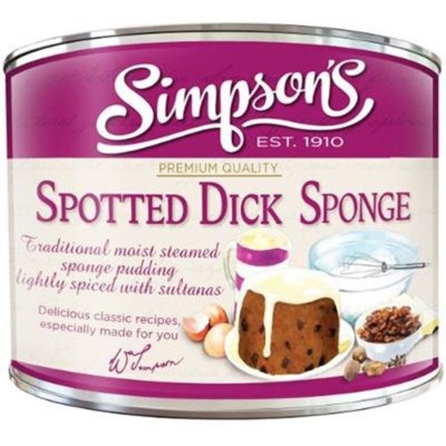 Simpsons Spotted Dick Sponge Simpsons Spotted Dick Sponge