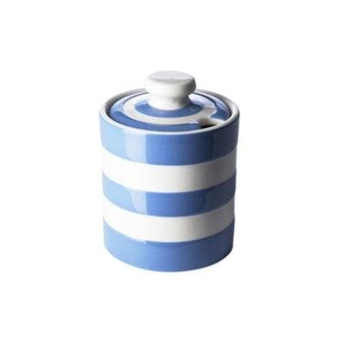 Cornishware Cornishware Honey and Marmalade Jar - Blue Cornishware Cornishware Honey and Marmalade Jar - Blue