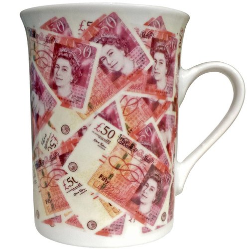 Elgate China Mug - Bank Note Elgate China Mug - Bank Note