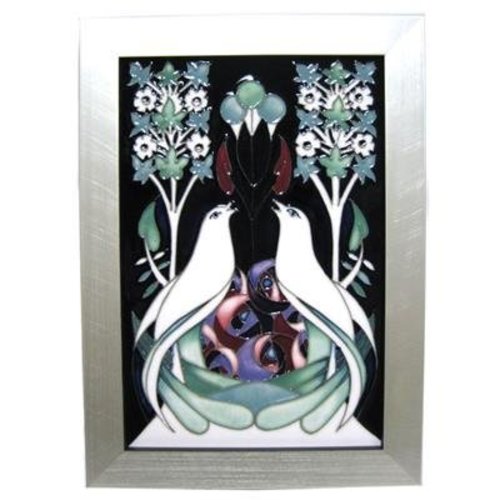 Moorcroft Pottery Moorcroft Talwin Plaque Moorcroft Pottery Moorcroft Talwin Plaque