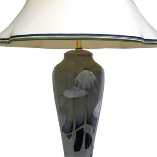 Moorcroft Pottery Fairies Glade Lamp w/ Shade Moorcroft Pottery Fairies Glade Lamp w/ Shade