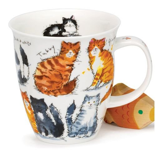 Dunoon Dunoon Nevis Messy Cats Mug Dunoon Dunoon Nevis Messy Cats Mug