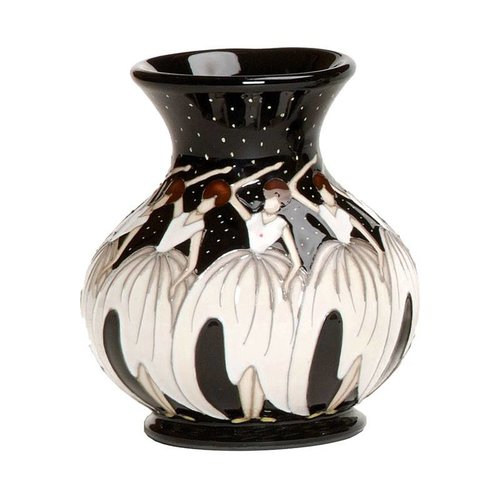 Moorcroft Pottery Twelve Days of Christmas 9 Ladies Dancing Vase Moorcroft Pottery Twelve Days of Christmas 9 Ladies Dancing Vase