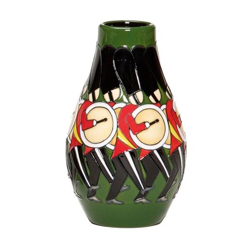 Moorcroft Pottery Moorcroft Twelve Days of Christmas - 12 Drummers Drumming Moorcroft Pottery Moorcroft Twelve Days of Christmas - 12 Drummers Drumming