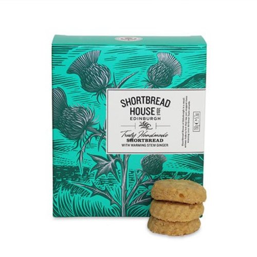 Shortbread House of Edinburgh Shortbread House of Edinburgh Truly Handmade Shortbread - Stem Ginger Shortbread House of Edinburgh Shortbread House of Edinburgh Truly Handmade Shortbread - Stem Ginger