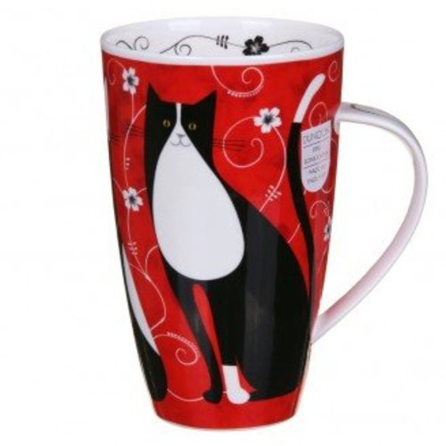 Dunoon Dunoon Henley Tall Tails Mug - Black & White Dunoon Dunoon Henley Tall Tails Mug - Black & White