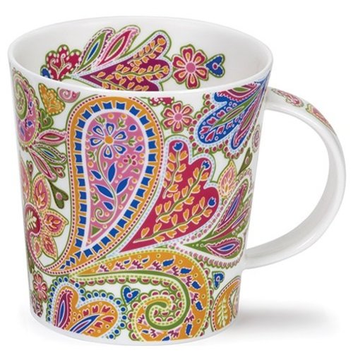 Dunoon Dunoon Lomond Paisley Mug - Green Dunoon Dunoon Lomond Paisley Mug - Green