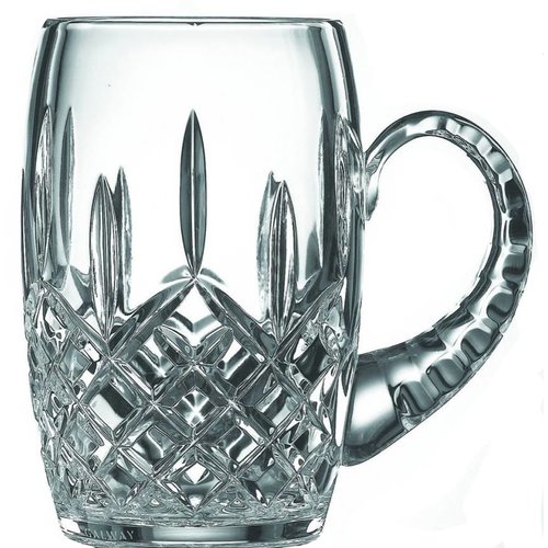 Galway Crystal Galway Longford Beer Tankard (5.5") Galway Crystal Galway Longford Beer Tankard (5.5")