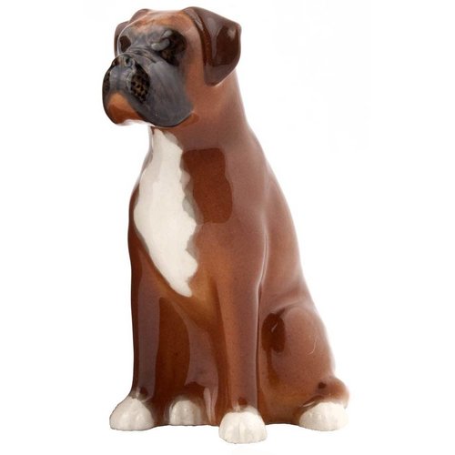Quail Ceramics Quail Boxer Figure Quail Ceramics Quail Boxer Figure
