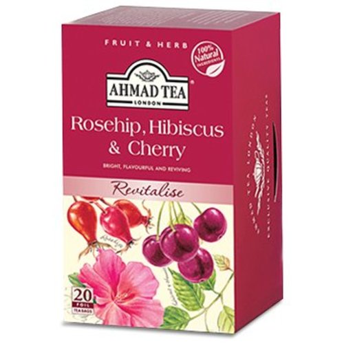 Ahmad Tea Ahmad Rosehip, Hibiscus & Cherry 20s Ahmad Tea Ahmad Rosehip, Hibiscus & Cherry 20s