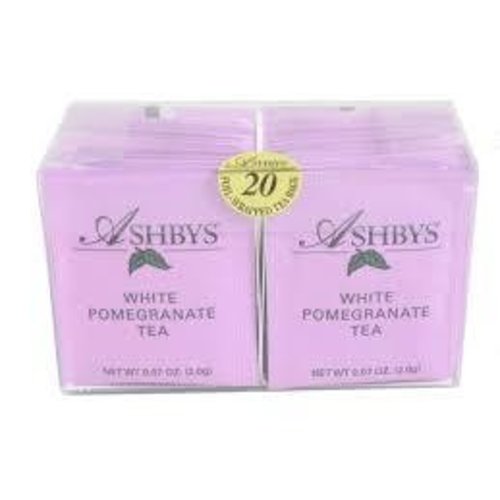 Ashbys Teas of London Ashbys White Pomegranate Tea Ashbys Teas of London Ashbys White Pomegranate Tea
