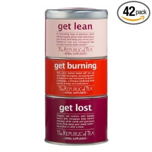 Republic of Tea Get Lost Stackable Tea Tins Republic of Tea Get Lost Stackable Tea Tins