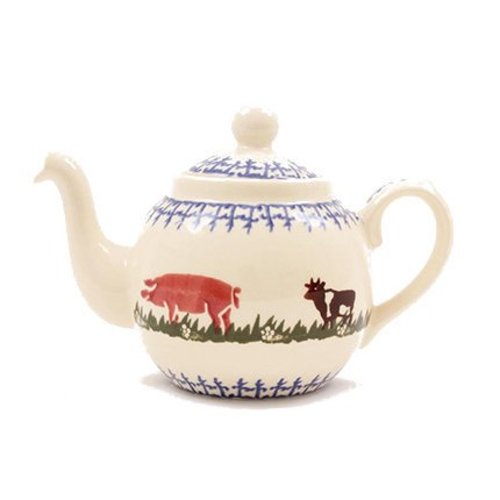 Brixton Pottery Brixton Farm Animals Teapot - 2 Cup Brixton Pottery Brixton Farm Animals Teapot - 2 Cup