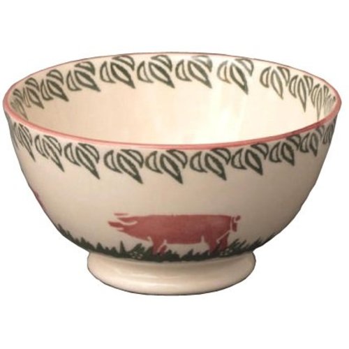 Brixton Pottery Brixton Pottery Pink Pigs Small Bowl Brixton Pottery Brixton Pottery Pink Pigs Small Bowl