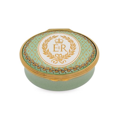 Halcyon Days HM Queen Elizabeth II 90th Birthday Memento Box Halcyon Days HM Queen Elizabeth II 90th Birthday Memento Box