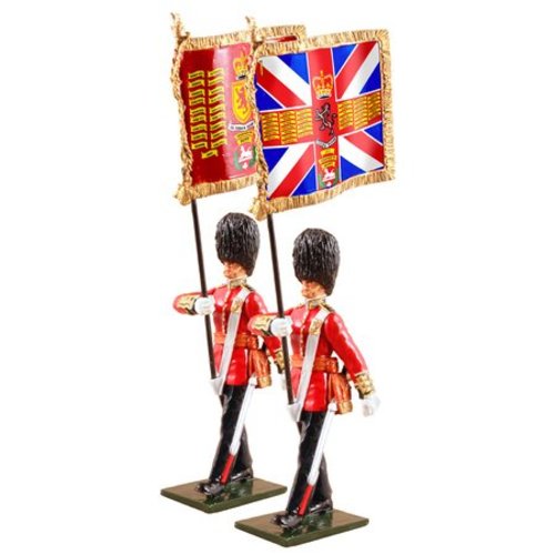 W. Britain 48017 - W. Britain Queen's Diamond Jubilee Set, Scottish Guards with Guard's Colors W. Britain 48017 - W. Britain Queen's Diamond Jubilee Set, Scottish Guards with Guard's Colors