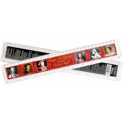 Westair Reproductions - Kings and Queens of England Ruler Westair Reproductions - Kings and Queens of England Ruler