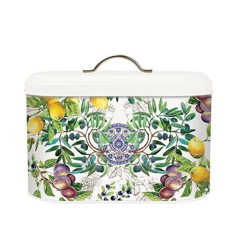 Michel Design Works Michel Tuscan Grove Metal Bread Tin Michel Design Works Michel Tuscan Grove Metal Bread Tin