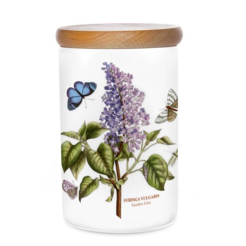 Portmeirion Botanic Garden 7 Inch Airtight Canister - Garden Lilac Portmeirion Botanic Garden 7 Inch Airtight Canister - Garden Lilac