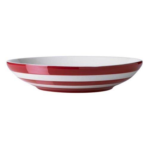 Cornishware Cornishware Pasta Bowl 9.25 in. - Red Cornishware Cornishware Pasta Bowl 9.25 in. - Red
