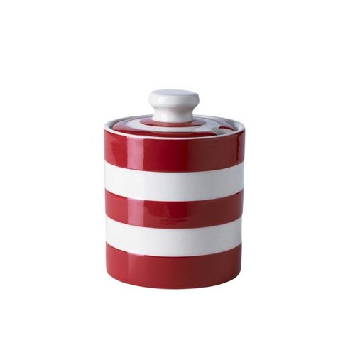 Cornishware Cornishware Honey & Marmalade Jar - Red Cornishware Cornishware Honey & Marmalade Jar - Red