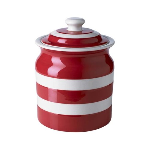 Cornishware Cornishware Storage Jar 30oz - Red Cornishware Cornishware Storage Jar 30oz - Red
