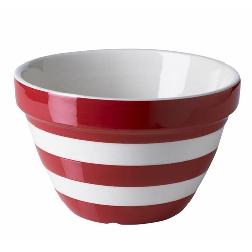 Cornishware Cornishware Pudding Basin - Red Cornishware Cornishware Pudding Basin - Red