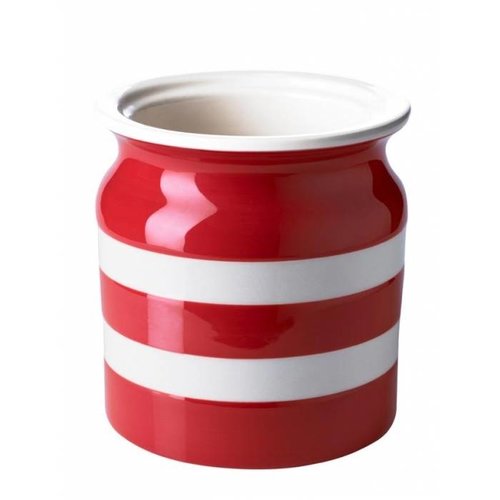 Cornishware Cornishware Utensils Jar 30oz - Red Cornishware Cornishware Utensils Jar 30oz - Red