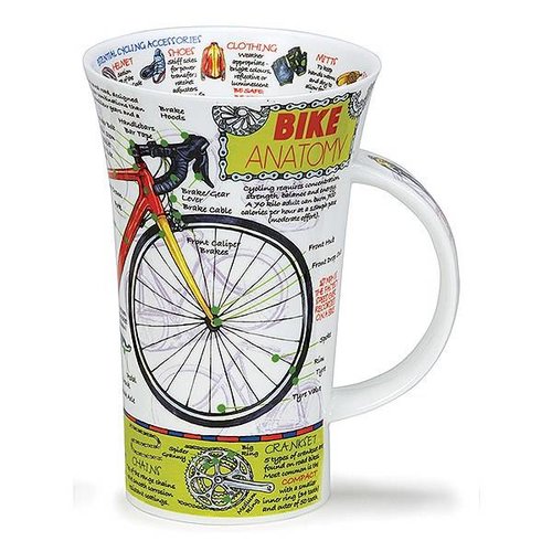 Dunoon Dunoon Glencoe Bike Anatomy Mug Dunoon Dunoon Glencoe Bike Anatomy Mug