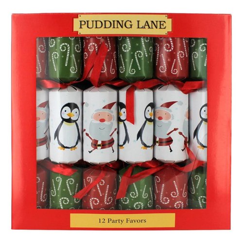 Pudding Lane Pudding Lane Santas & Penguins - 12 Count Pudding Lane Pudding Lane Santas & Penguins - 12 Count
