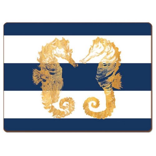 Cala Nautical Seahorses Coasters Cala Nautical Seahorses Coasters