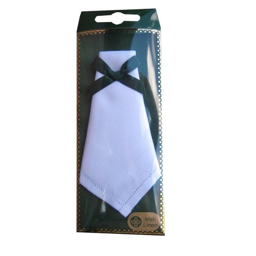 McCaw Allan Square Linen Handkerchief - Plain With Border McCaw Allan Square Linen Handkerchief - Plain With Border