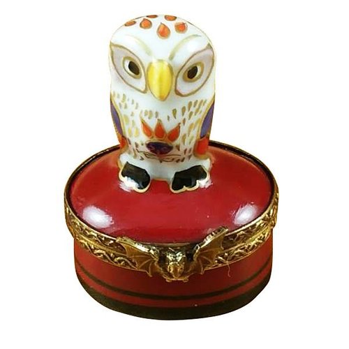 limoges Limoges Indian Owl Box limoges Limoges Indian Owl Box