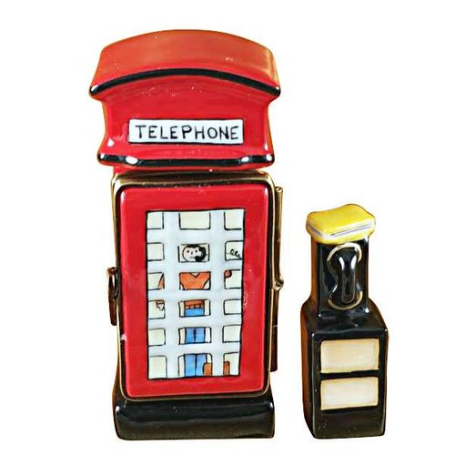 limoges Limoges Phone Booth Box limoges Limoges Phone Booth Box