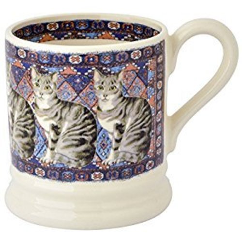 Emma Bridgewater 1/2 Pint Mug - Grey Tabby Emma Bridgewater 1/2 Pint Mug - Grey Tabby