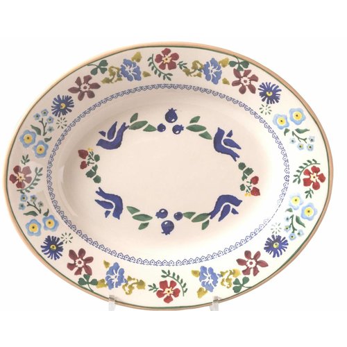 Nicholas Mosse Nicholas Mosse 40th Anniversary Small Oval Dish Nicholas Mosse Nicholas Mosse 40th Anniversary Small Oval Dish
