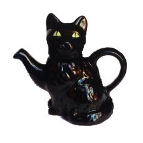 Carters of Suffolk Tony Carter Black Cat Teapot Carters of Suffolk Tony Carter Black Cat Teapot