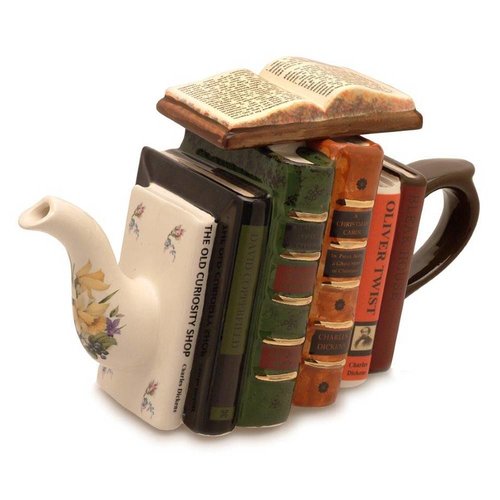 Carters of Suffolk Tony Carter Books Teapot - Sherlock Holmes Carters of Suffolk Tony Carter Books Teapot - Sherlock Holmes