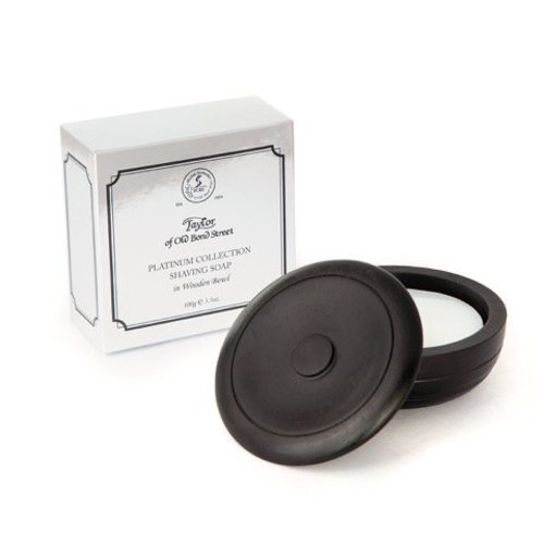 Taylor of Old Bond Street Taylor of Old Bond Platinum Collection Wooden Bowl and Shaving Soap Taylor of Old Bond Street Taylor of Old Bond Platinum Collection Wooden Bowl and Shaving Soap