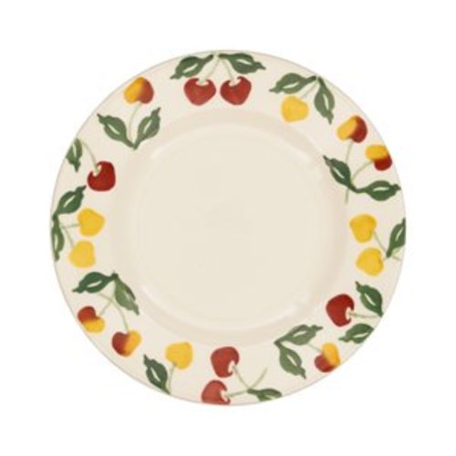 Emma Bridgewater Emma Bridgewater Summer Cherries 8 1/2" Plate Emma Bridgewater Emma Bridgewater Summer Cherries 8 1/2" Plate