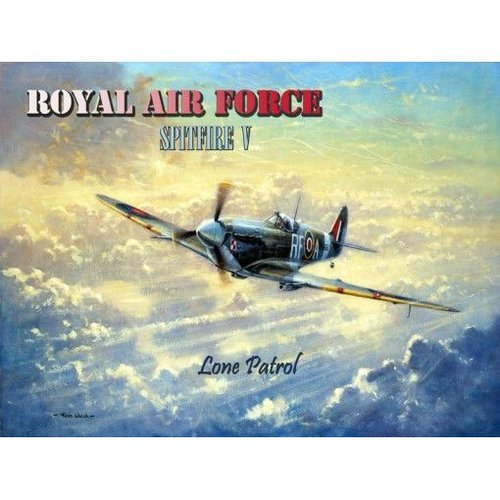 Original Metal Sign Co. Royal AF Spitfire Metal Sign Original Metal Sign Co. Royal AF Spitfire Metal Sign